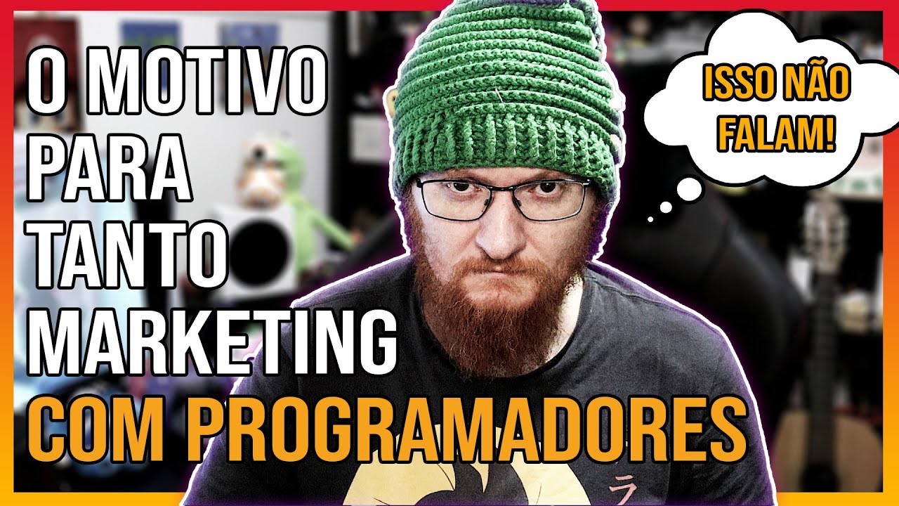 POR QUE QUEREM TANTOS PROGRAMADORES NA ÁREA O MOTIVO REAL