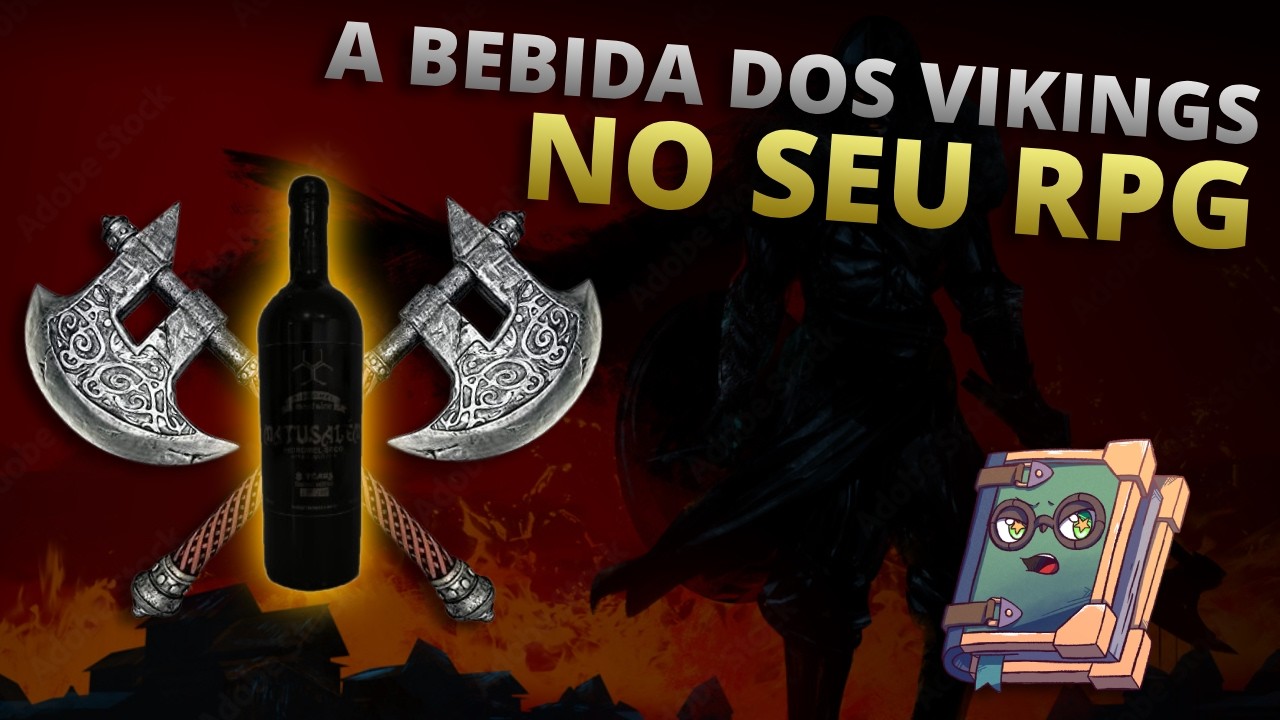 A última bebida viking pra compor sua mesa de RPG