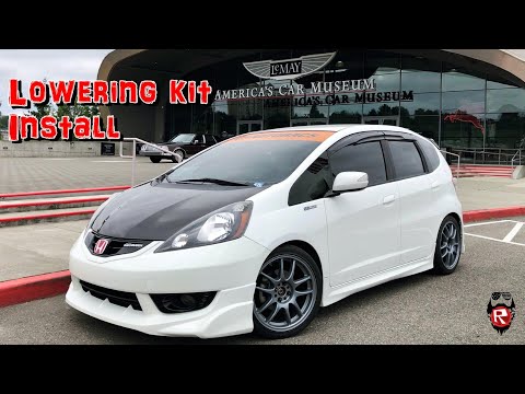 Lowering a Daily driven Honda Fit (2009-2013)