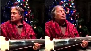Watch Amjad Ali Khan play Jingle Bells on his sarod