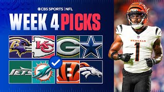 NFL Predictions and Picks For EVERY Week 4 Game [Jets at Dolphins & Bengals at Broncos] | Best Bets