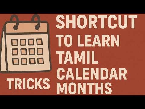 Understand Tamil Calendar Today With Simple Tips