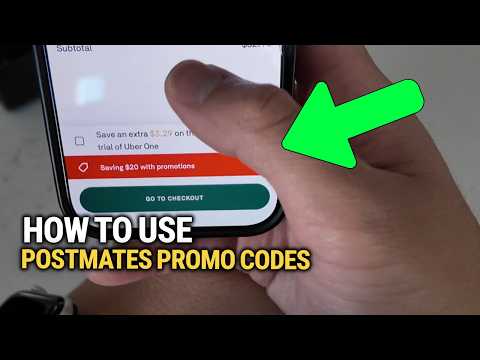 Postmates Promo