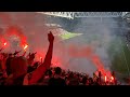 The Stockholm Derby! Ultra, Pyro and Tifos. Djurgarden 0-3 Hammarby. 2/6/24
