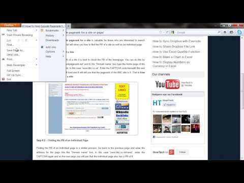 How to set Firefox Homepage