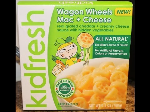 kidfresh: Wagon Wheels Mac & Cheese Bewertung