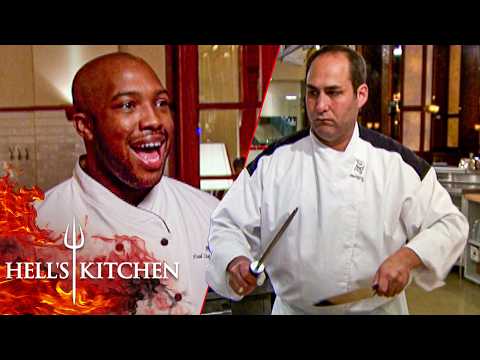 Jen Meets With Chef Rock As Matt Has A Complete Meltdown | Hell's Kitchen