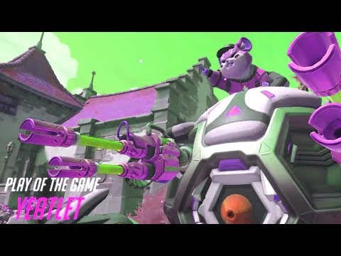 Grandmaster Hammond Gameplay - Yeatle! POTG! [ OVERWATCH SEASON 18 TOP 500 ]