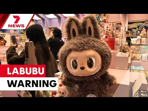 子どもたちを危険にさらす「ラブブ」のコピー商品｜7NEWS (The cheap Labubu knock-offs that could put children at risk | 7NEWS)