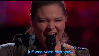 Moriah Formica (&quot;World Without You&quot;. Beth Hart Cover / The Voice 2017 / Letra en Español)