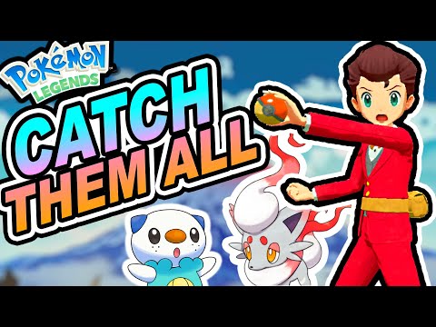 Catching EVERY Pokémon in Legends: Arceus in less than 50 Hours!