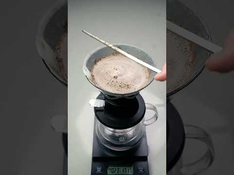 How we use the switch to make a very sweet coffee with a great texture!