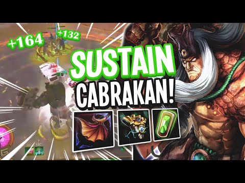 SUSTAIN CABRAKAN! THE NEXT GREAT SOLO STRATEGY? | Cabrakan Solo - SMITE Conquest