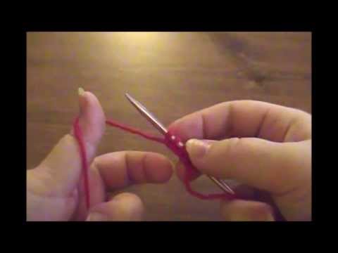 Loop and Backward Loop Cast On - Knitting, Lesson 1