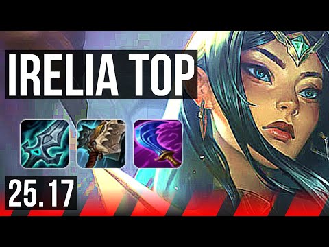 IRELIA vs AATROX (TOP) | 9/0/2, 6 solo kills, Legendary | EUW Master | 25.17