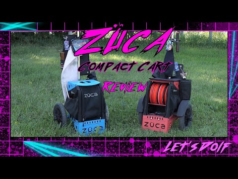 ZÜCA Compact Cart Review - Lets Dolf Disc Golf
