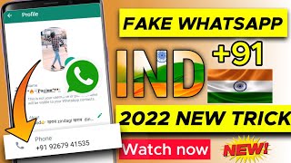 How to get indian number for WhatsApp Account 2022|| indian number otp bypass|| Tech PK