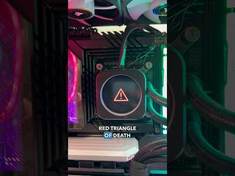 Red Triangle of Death! #repair #techtips #pc #gamingpc #pcbuild #gamingcomputer #computerrepair