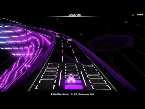 [Audiosurf] D-Mand Feat. Nacole - On & On (Bootleggerz Edit)