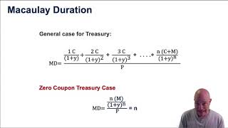 Duration and Zero Coupon Bonds