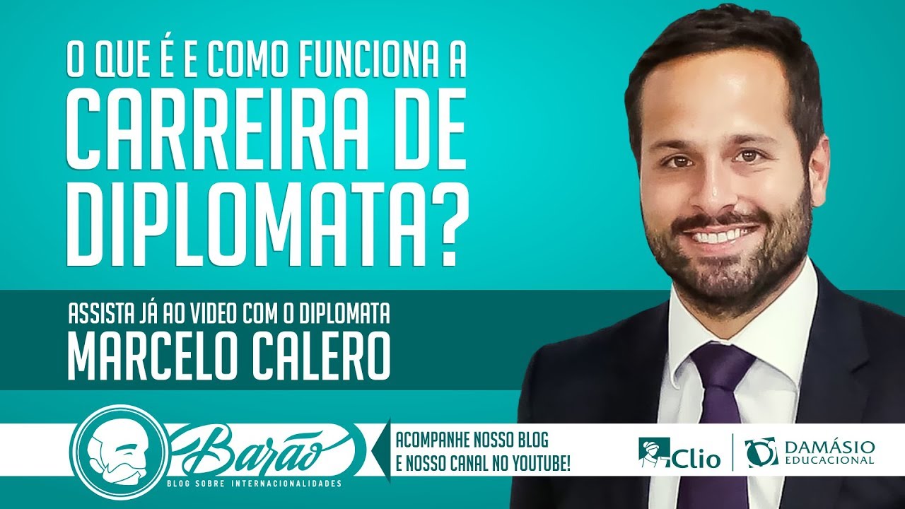 Como funciona a Carreira de Diplomata? - Palestra com Marcelo Calero (diplomata licenciado)