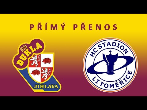 Přímý přenos - 14. kolo - HC Dukla Jihlava - HC Stadion Litoměřice