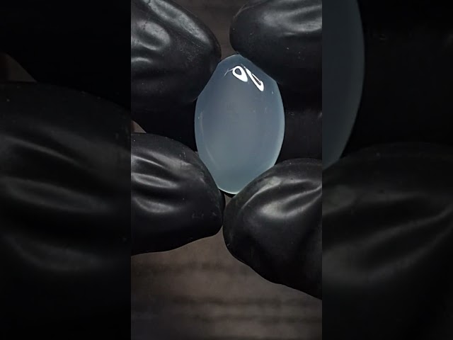حجر عقيق ازرق سماوي طبيعي
