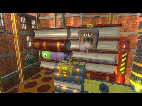 Yooka-Laylee [PC] Glitch/Trick: Hivory Towers (Hub World) - 'Novel Hovel' Without 'Lizard Lash'