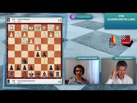 Kader-Show | Gast: GM Alexander Donchenko | Mit GM Sebastian Siebrecht