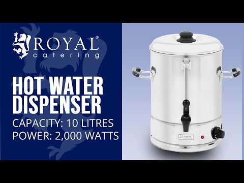 video - Hot Water Dispenser - 10 Litres - 2000 W