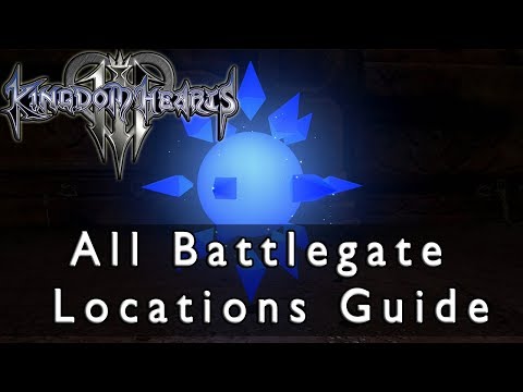 Kingdom Hearts 3 All 14 Battlegate Locations Guide Video