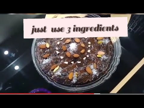 Use just 3 ingredients and make a delicious cake 😍