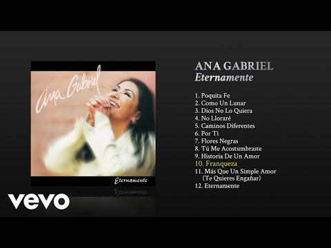 Ana Gabriel - Franqueza (Cover Audio)