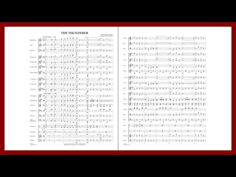 The Thunderer by John Philip Sousa | Arr. Jay Bocook