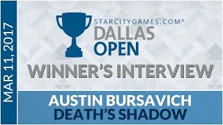 SCGDFW - Winners Interview with Austin Bursavich (Modern) video