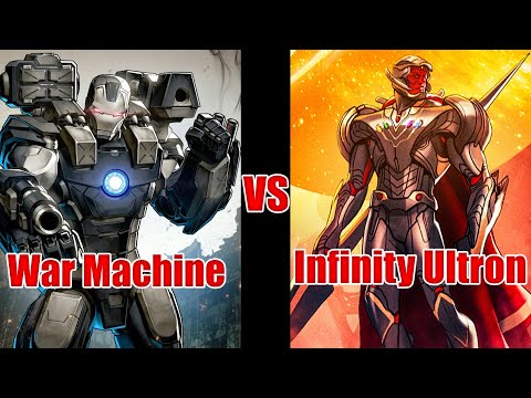 War Machine Vs Infinity Ultron World Boss Legend (MFF)