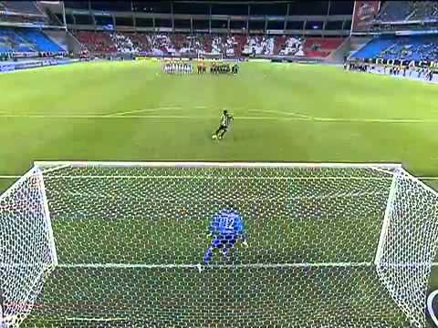 Botafogo 1 (3) x (4) 1 Fluminense - Pênaltis - Semifinal da Taça Guanabara - 23/02/12