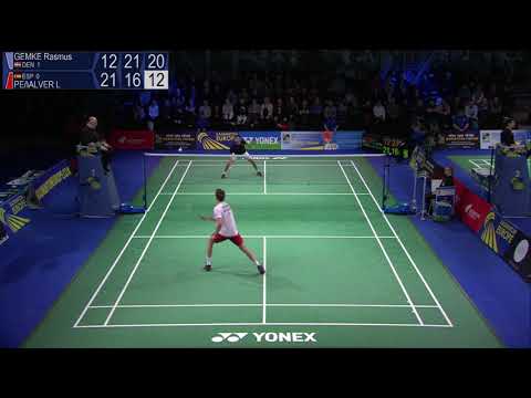 Match point - Denmark (Rasmus Gemke) vs Spain (Luís Enrique Peñalver) - EMTC 2019