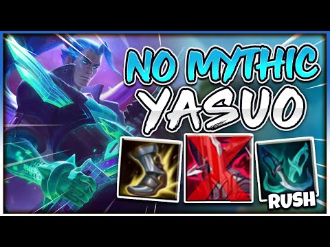 PHANTOM DANCER RUSH YASUO IS ACTUALLY THE META (NO MYTHIC) | Challenger Yasuo - League of Legends