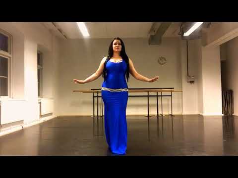 Orientalisk dans -  improvisation i studion i Malmö - Selina Swedish belly dancer www.selinasevil.se