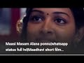 Maasi Masam Alana ponnu|whatsapp status full hd|Maadhavi short film #masimasam #whatsapp #status