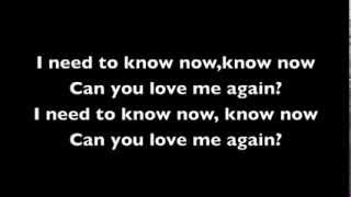 John Newman - Love me again lyrics
