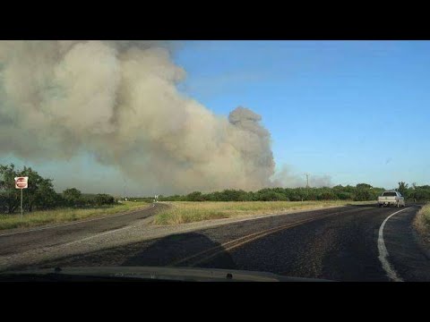 Palo Pinto County Wildfire 24 June 2022