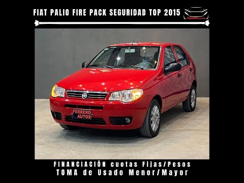 Se Vende: Fiat Palio Fire Pack Seg TOP 2015 - FERRERO Automotores Oncativo (Provincia de Córdoba)