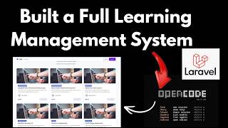 I Built a Full Learning Management System (LMS) Using AI — Completely FREE!