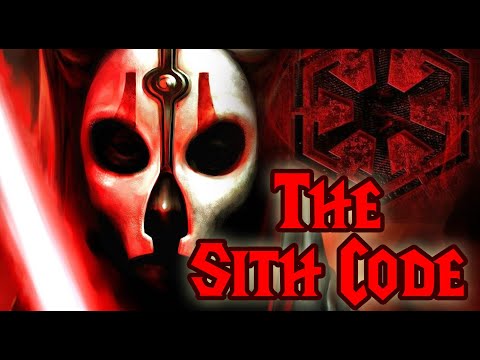 CODE OF THE SITH EXPLAINED - in words of Yuthura Ban - Star Wars - Sith Lore