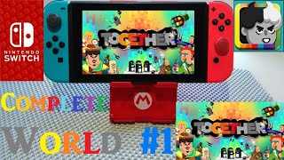 Together - World #1 [Complete] / Nintendo Switch / Handheld Mode / Gameplay