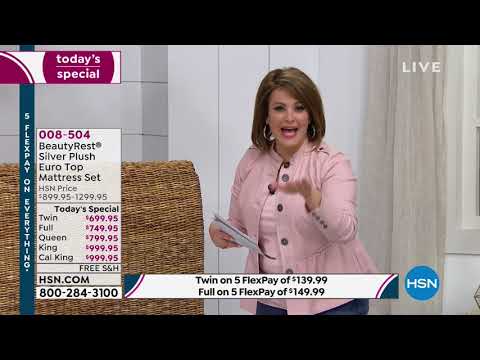 HSN | Beautyrest Mattresses 02.18.2019 - 03 PM