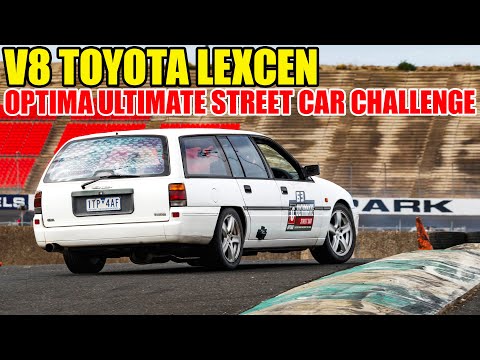 Carnage - Scotty Does The Optima Streetcar Challenge With Our V8 Lexcen