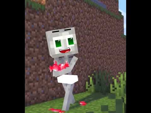 Monster school: Baby fat zombie and Thin Skeleton Sad Life #Shorts 7